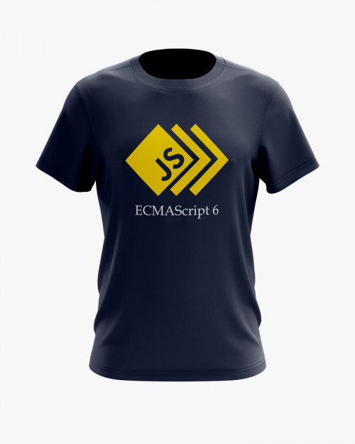Футболка чоловіча з принтом ECMAScript 6 Javascript Футболка чоловіча з принтом ECMAScript 6 Javascript