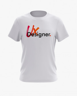 Футболка чоловіча з принтом Ux Designer