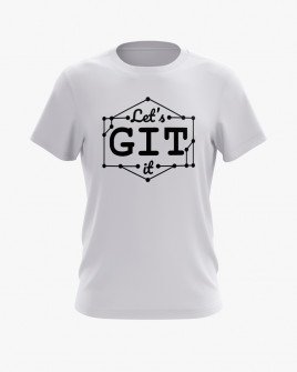Футболка чоловіча з принтом Git