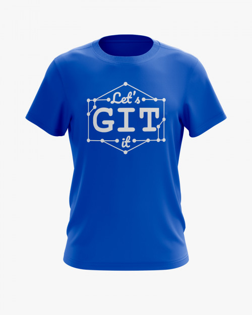 Футболка чоловіча з принтом Git Футболка чоловіча з принтом Git