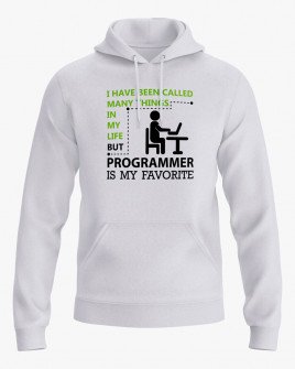 Худі жіночий з принтом Programmer is my Favorite