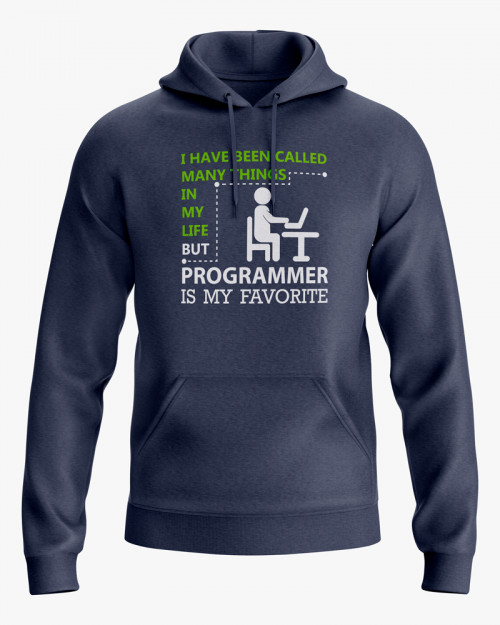Худі жіночий з принтом Programmer is my Favorite Худі жіночий з принтом Programmer is my Favorite