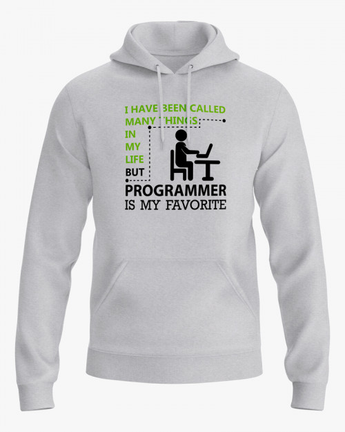 Худі жіночий з принтом Programmer is my Favorite Худі жіночий з принтом Programmer is my Favorite
