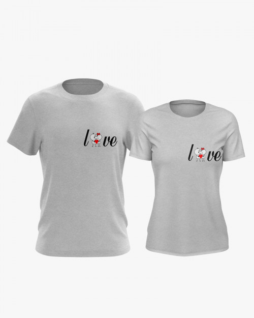 Футболки парні з принтом Love V31 Футболки парні з принтом Love V31