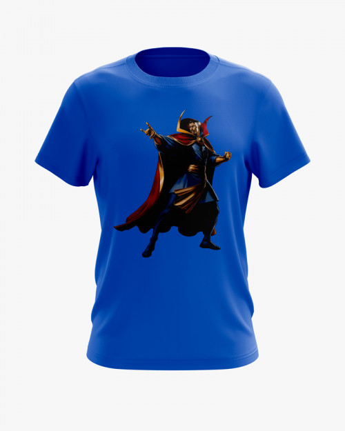 Футболка чоловіча з принтом Доктор Стрендж V30 Футболка чоловіча з принтом Доктор Стрендж V30