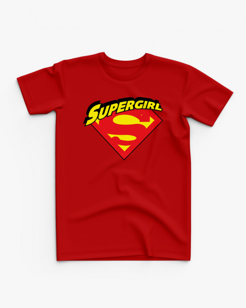 Футболка дитяча з принтом Super girl V7 Футболка дитяча з принтом Super girl V7