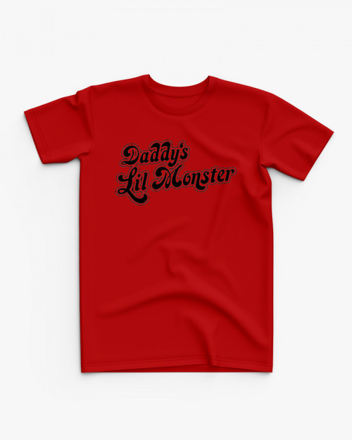 Футболка дитяча з принтом Daddys Lil monster Футболка дитяча з принтом Daddys Lil monster
