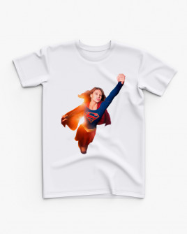 Футболка дитяча з принтом Super girl V140