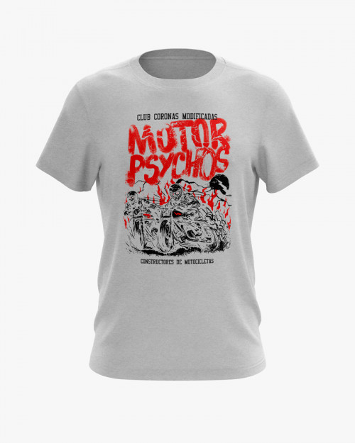 Футболка чоловіча з принтом Motor Psychos Футболка чоловіча з принтом Motor Psychos