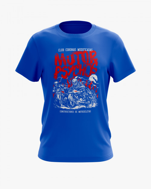 Футболка чоловіча з принтом Motor Psychos Футболка чоловіча з принтом Motor Psychos