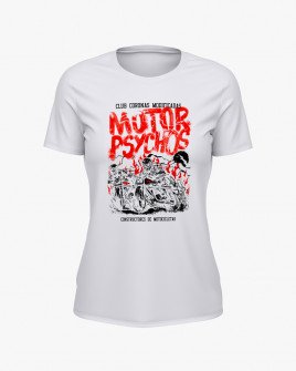 Футболка жіноча з принтом Motor Psychos