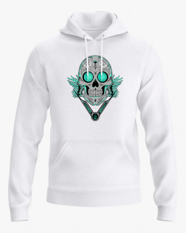 Худі жіночий з принтом Череп V8