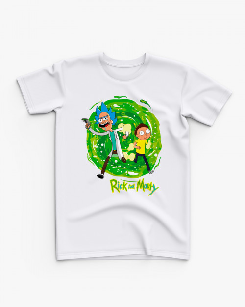 Футболка дитяча з принтом Rick and Morty Футболка дитяча з принтом Rick and Morty