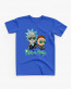 Футболка дитяча з принтом Rick and Morty в навушниках Футболка дитяча з принтом Rick and Morty в навушниках