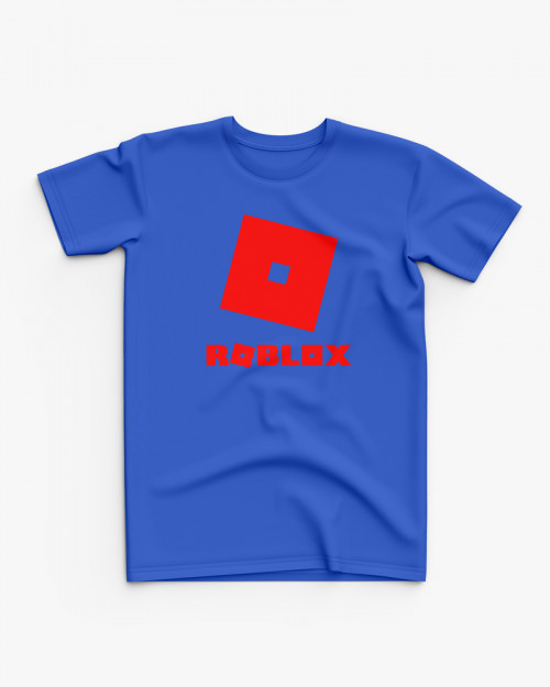 Футболка дитяча з принтом Логотип квадрат Roblox Футболка дитяча з принтом Логотип квадрат Roblox