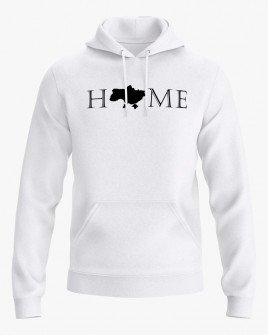 Худі жіночий з принтом Home V15