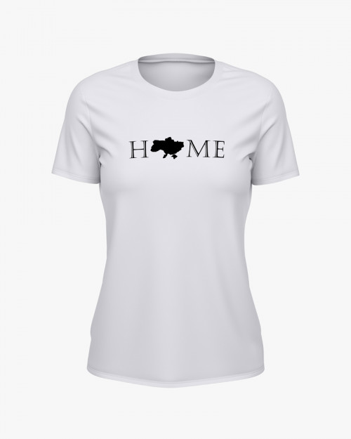 Футболка жіноча з принтом Home V15 Футболка жіноча з принтом Home V15