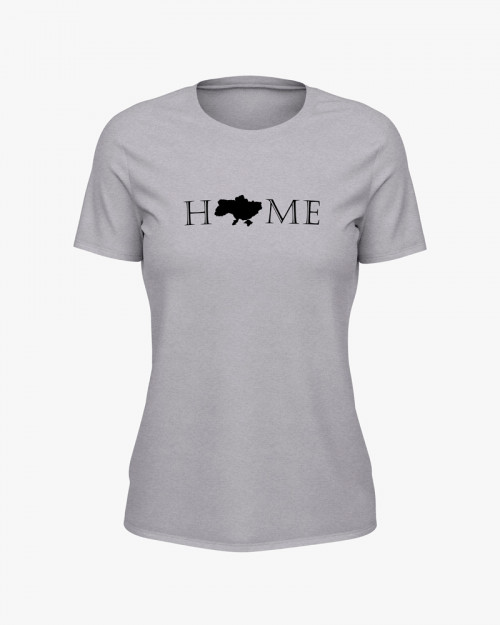 Футболка жіноча з принтом Home V15 Футболка жіноча з принтом Home V15