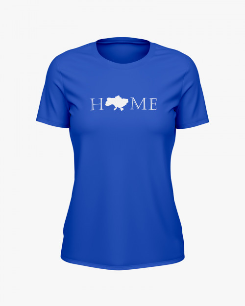 Футболка жіноча з принтом Home V15 Футболка жіноча з принтом Home V15