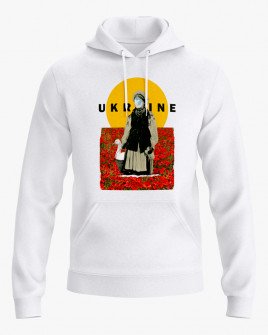 Худі жіночий з принтом Україна V23