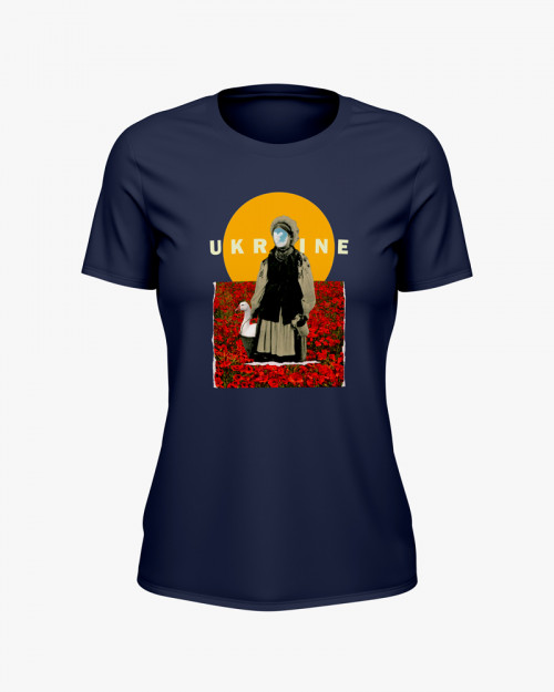 Футболка жіноча з принтом Україна V23 Футболка жіноча з принтом Україна V23