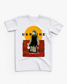 Футболка дитяча з принтом Україна V23