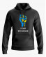 Худі чоловічий з принтом Stand with Ukraine Худі чоловічий з принтом Stand with Ukraine