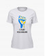 Футболка жіноча з принтом Stand with Ukraine Футболка жіноча з принтом Stand with Ukraine