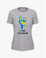 Футболка жіноча з принтом Stand with Ukraine Футболка жіноча з принтом Stand with Ukraine