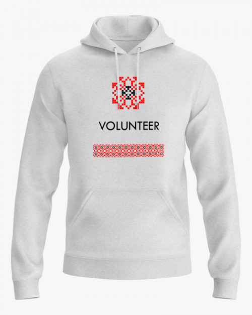 Худі чоловічий з принтом Volunteer Худі чоловічий з принтом Volunteer