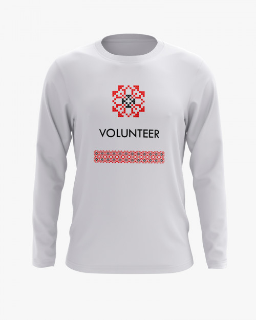 Світшот жіночий з принтом Volunteer Світшот жіночий з принтом Volunteer
