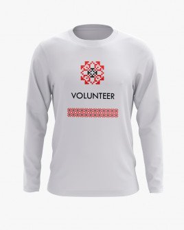 Світшот жіночий з принтом Volunteer