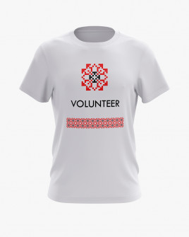 Футболка чоловіча з принтом Volunteer