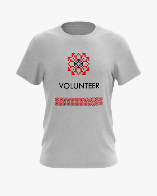Футболка чоловіча з принтом Volunteer Футболка чоловіча з принтом Volunteer