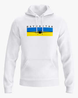 Худі чоловічий з принтом Байрактар V56