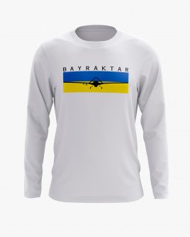 Світшот жіночий з принтом Байрактар V56