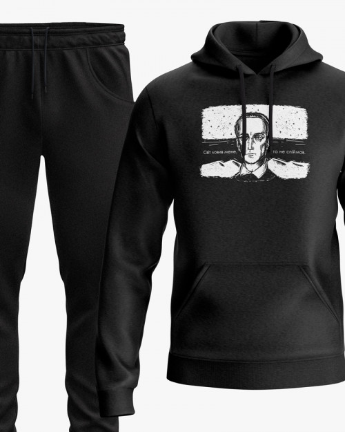 Костюм жіночий (худі, штани) з принтом Григорій Сковорода Костюм жіночий (худі, штани) з принтом Григорій Сковорода