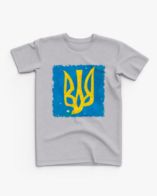 Футболка дитяча з принтом герб України V82 Футболка дитяча з принтом герб України V82