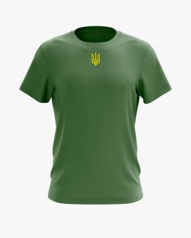 Футболка чоловіча з принтом герб України