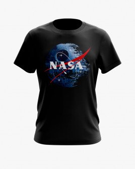 Футболка чоловіча з принтом Star Wars з логотипом NASA
