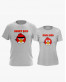 Футболки парні з принтом Angry bird та Kind bird Футболки парні з принтом Angry bird та Kind bird