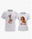 Футболки парні з принтом Леді та Бродяга V17 Футболки парні з принтом Леді та Бродяга V17