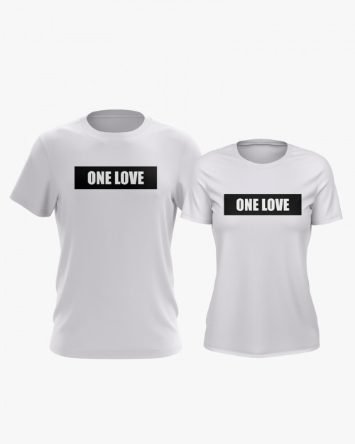Футболки парні з принтом Love V25 Футболки парні з принтом Love V25