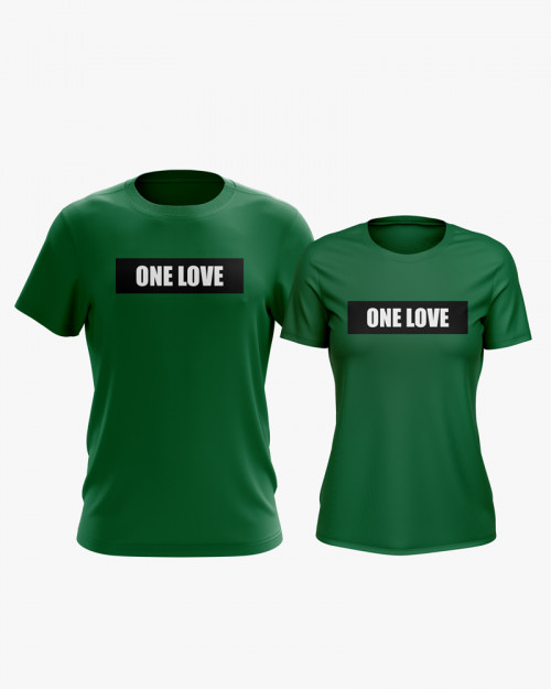 Футболки парні з принтом Love V25 Футболки парні з принтом Love V25
