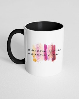 Чашка кольорова з принтом Female Power V2
