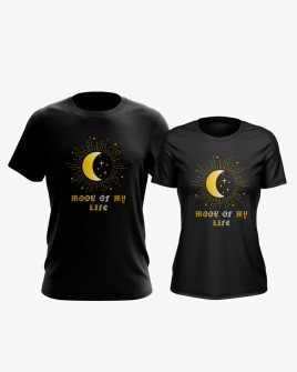 Футболки парні з принтом Moon of my life